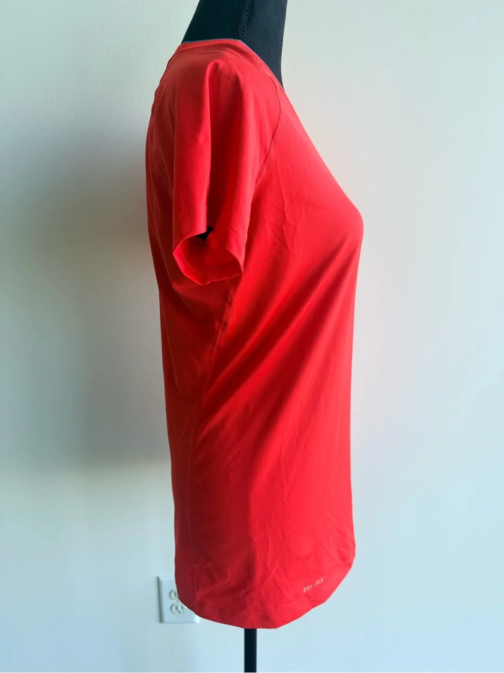 Nike Pro Combat Women’s Bright Red/Orange Dri-Fit Tee
